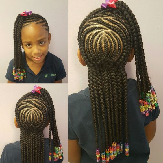 Beautiful Kids Cornrow Hairstyles For Your Girls II - DeZango Fashion Zone