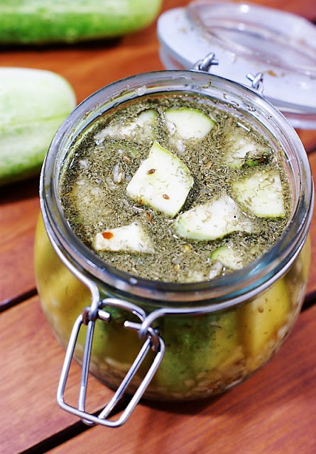 Fresh Cucumber Pickles Image