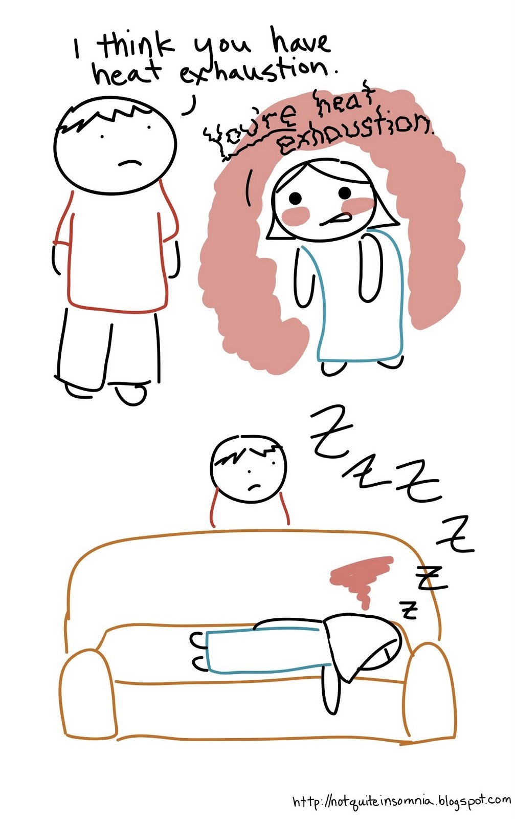 Not Quite Insomnia Heat Exhaustion