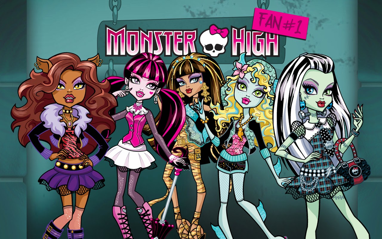Sublimando Ideias: Vetores Monster High