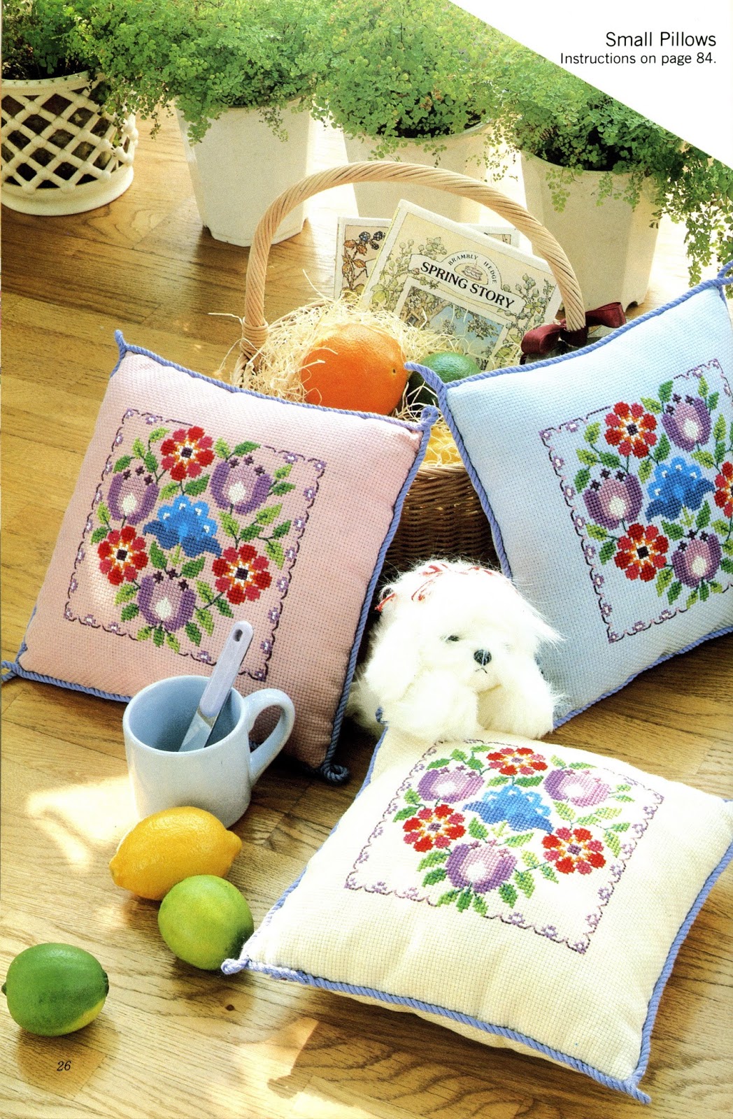 Sunshine Home Decor Danish cross stitch , dergi ,kanaviçe , etamin