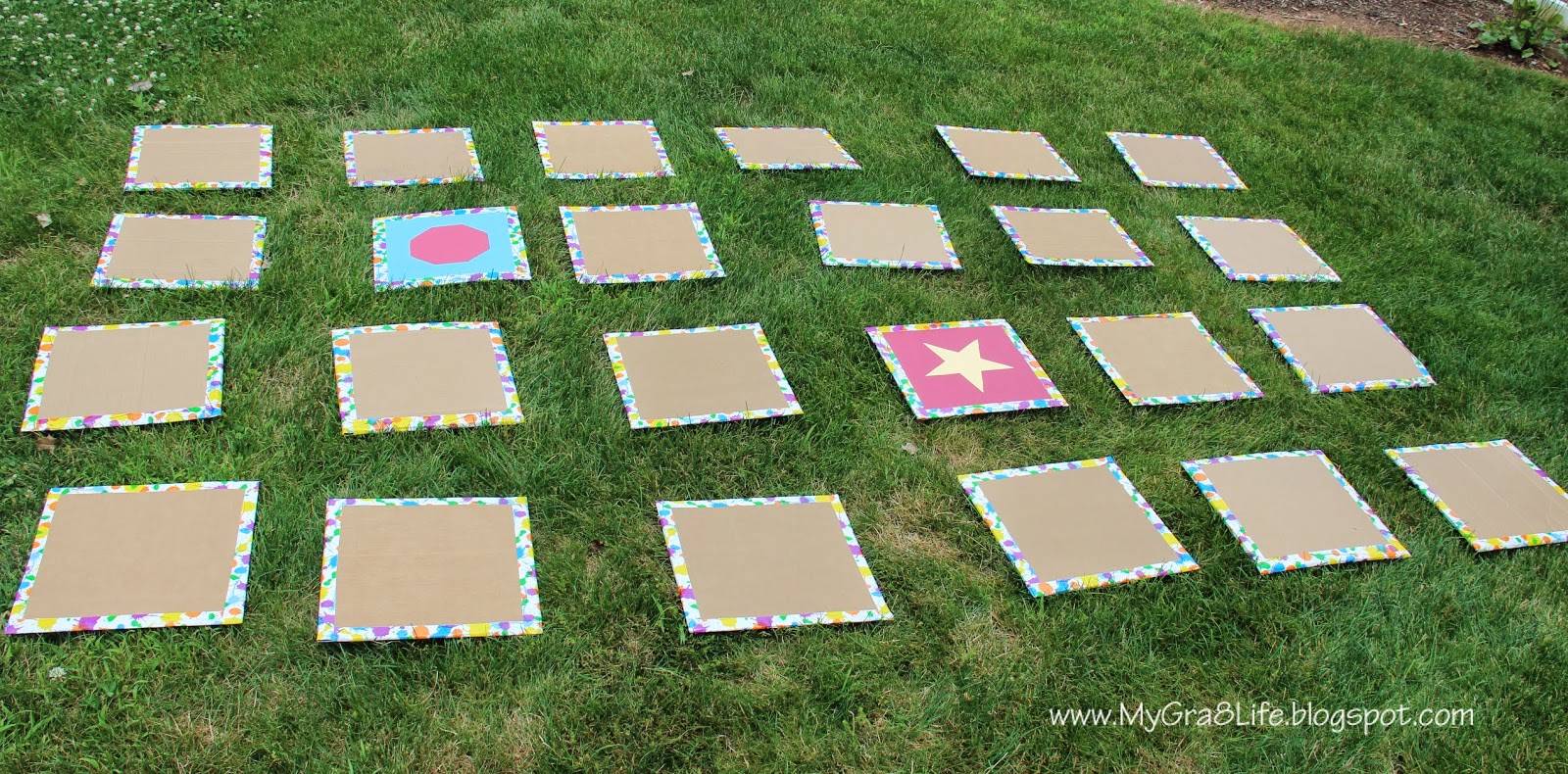 My Gra 8 Life Backyard "Giant" Matching Game