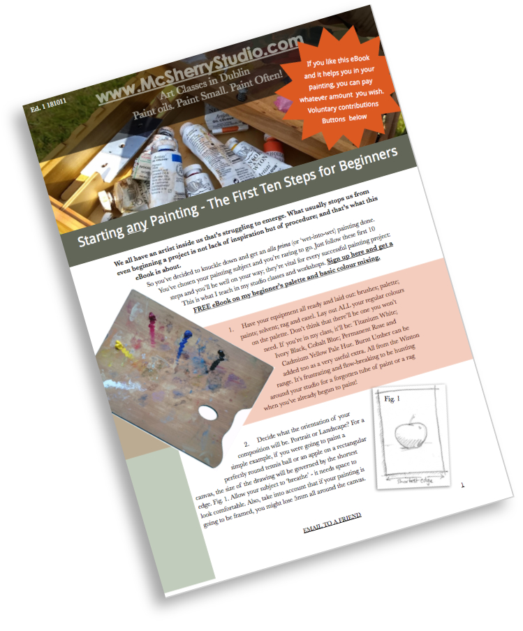 Oils and acrylics painting art classes for beginners and intermediates