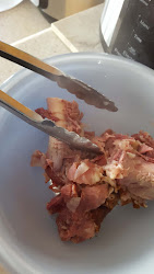ham cooker soup pressure bean beans simply into slow using ladle cooked scoop cups bowl