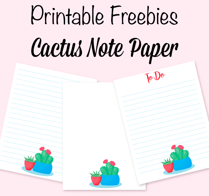 Cactus Be aware Paper: Free of charge Printables Quality Onederful photo relating to Free Printable Note Paper named Cactus Notice Paper: Totally free Printables Quality Onederful