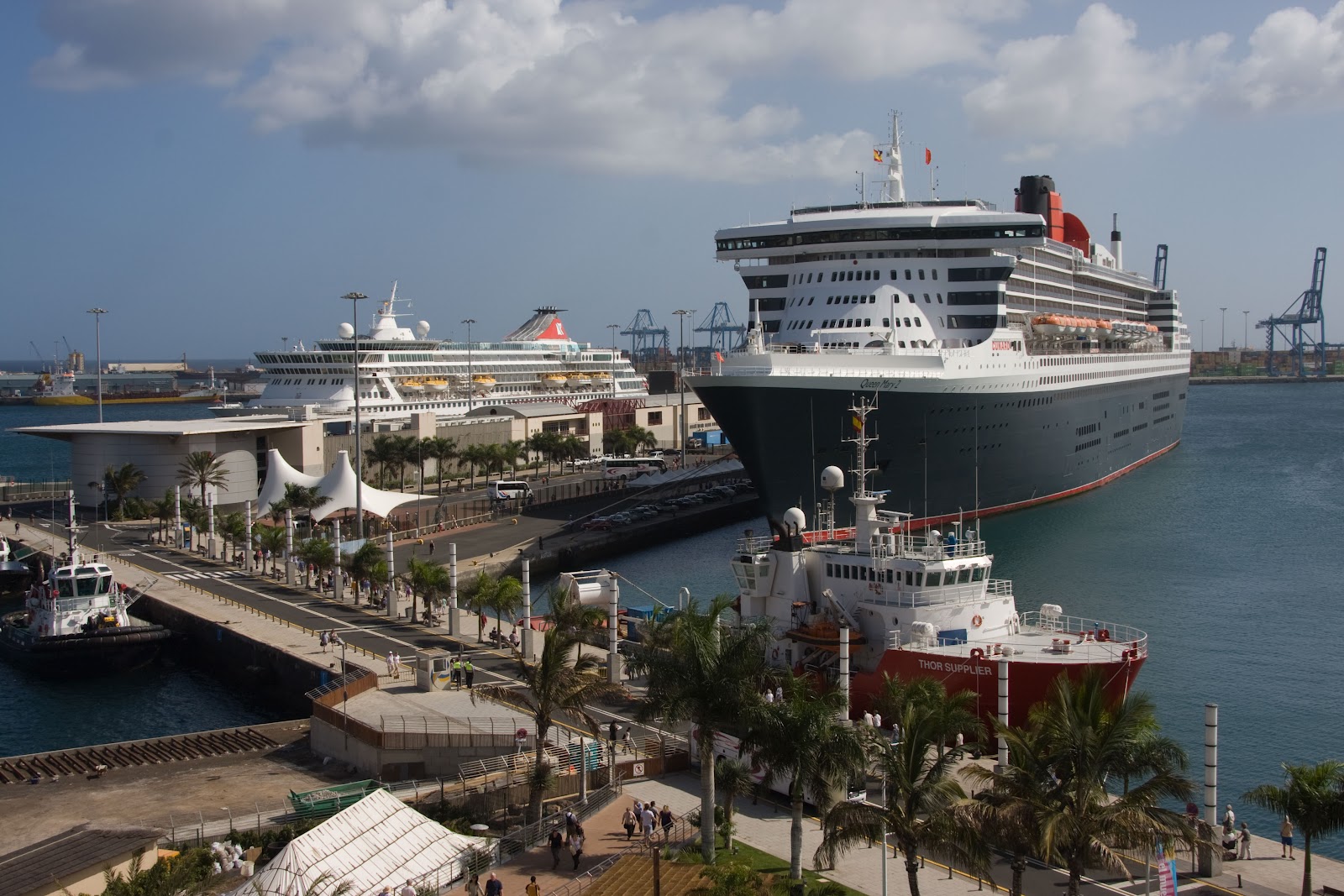 Turismo de Cruceros en Gran Canaria El Puerto de La Luz y de Las