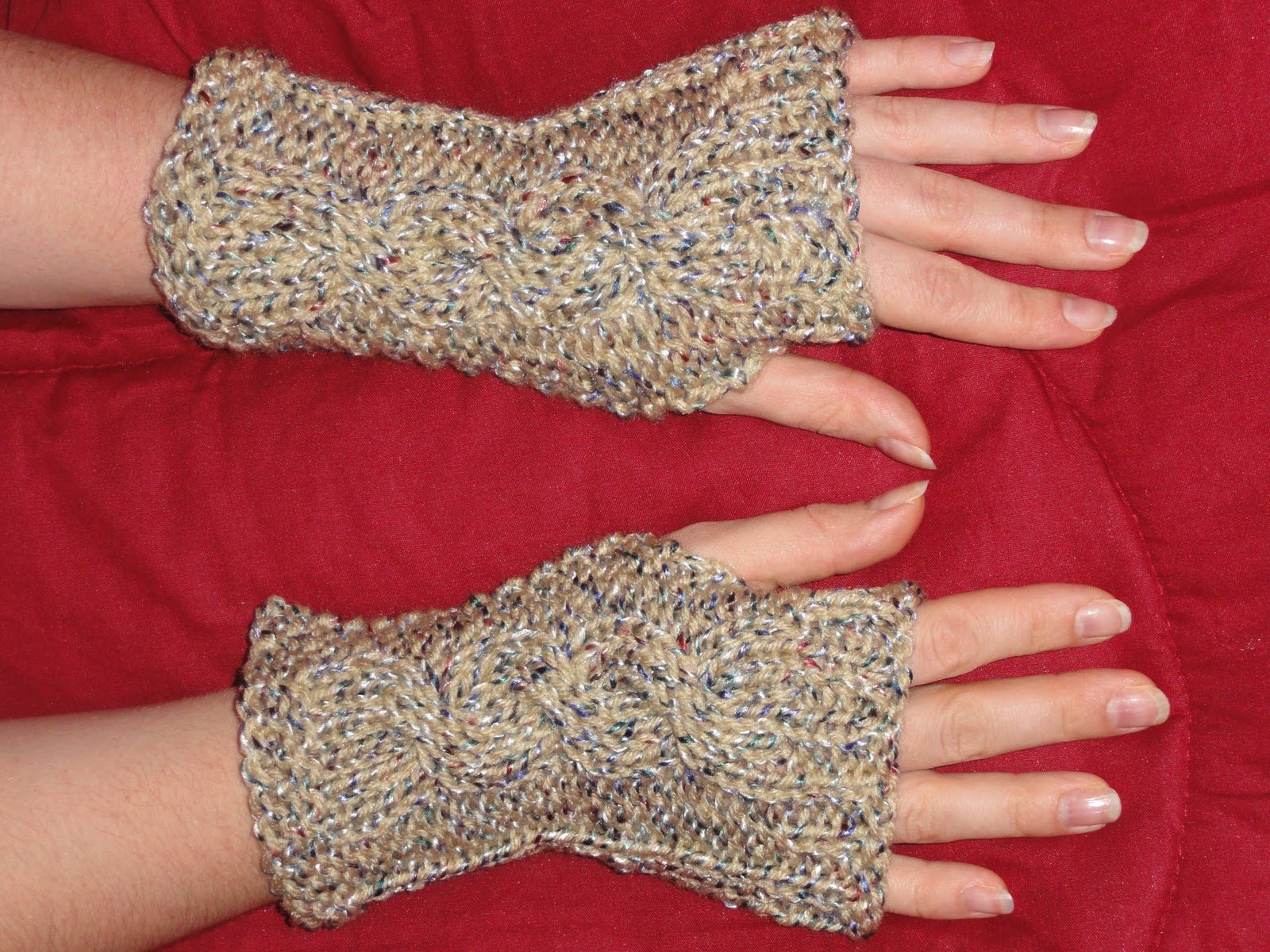 ToppyToppyKnits My New Fingerless Gloves
