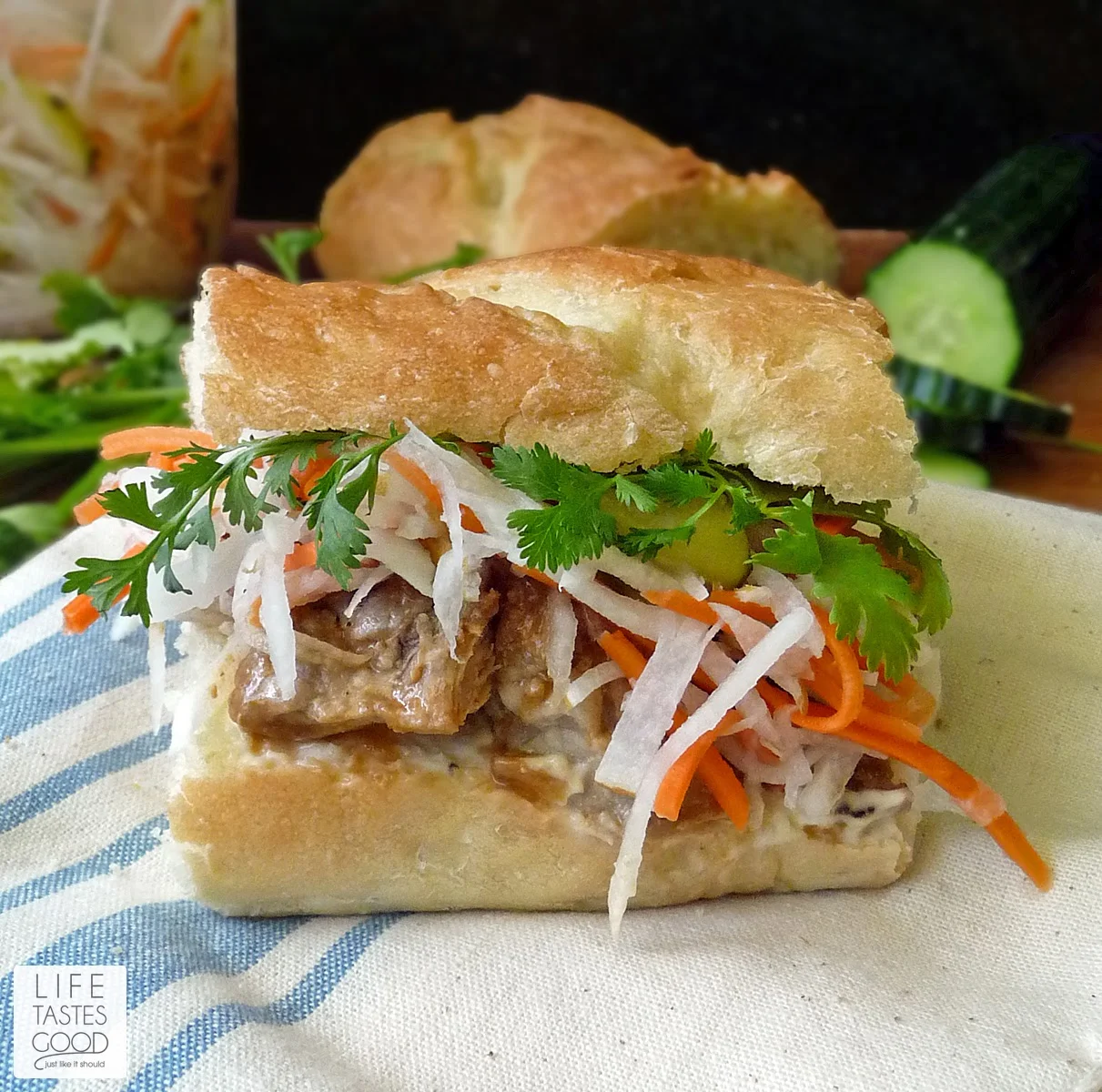 Vietnamese Pork Sandwich Recipe Banh Mi