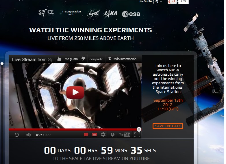 GOCO Ganadores globales del YouTube Space Lab