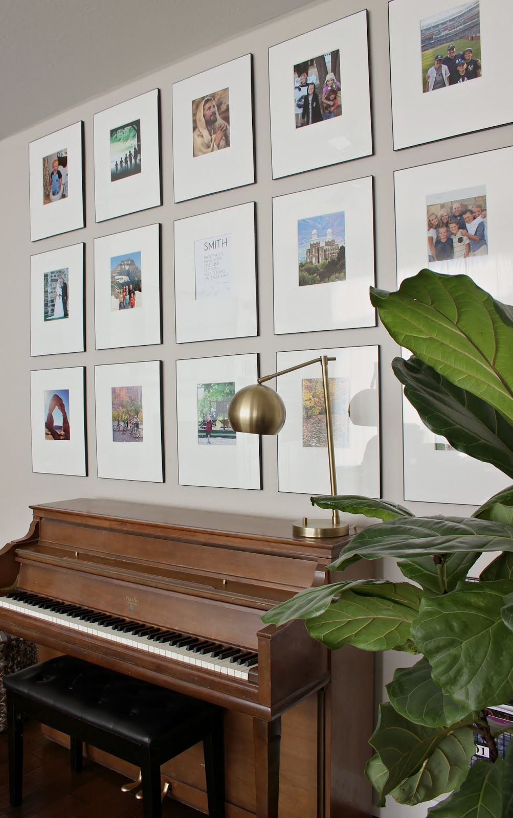 How to hang a symmetrical gallery wall 320 * Sycamore