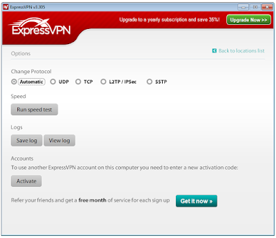 Tutorial ExpressVPN klien