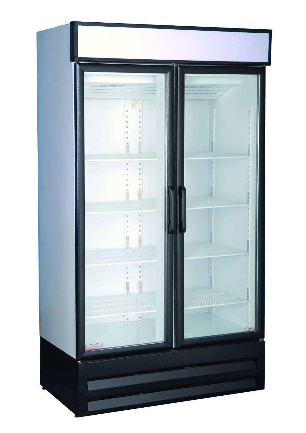 Cool Solutions BEVERAGE COOLER DOUBLE GLASS DOOR SWING 720 LITRE