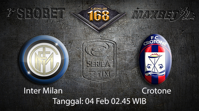 PREDIKSIBOLA - PREDIKSI TARUHAN BOLA INTER MILAN VS CROTONE 04 FEBRUARI 2018 ( ITALIAN SERIE A )