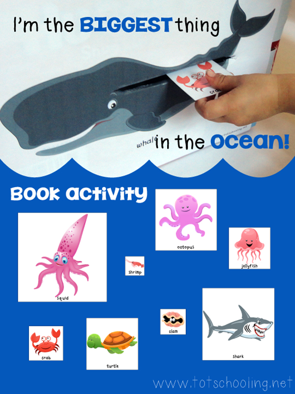 Book Activity: I'm the Biggest Thing in the Ocean