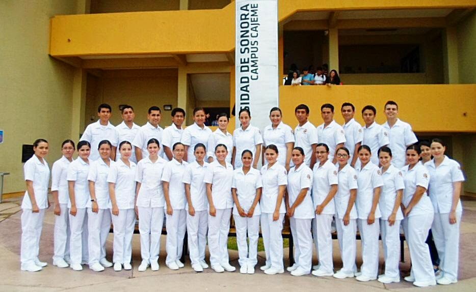 Alumnos de la Universidad de Sonora Lic. en Enfermería 3° Semestre