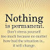 Miraculous Quotes 137 | Nothing is Permanent