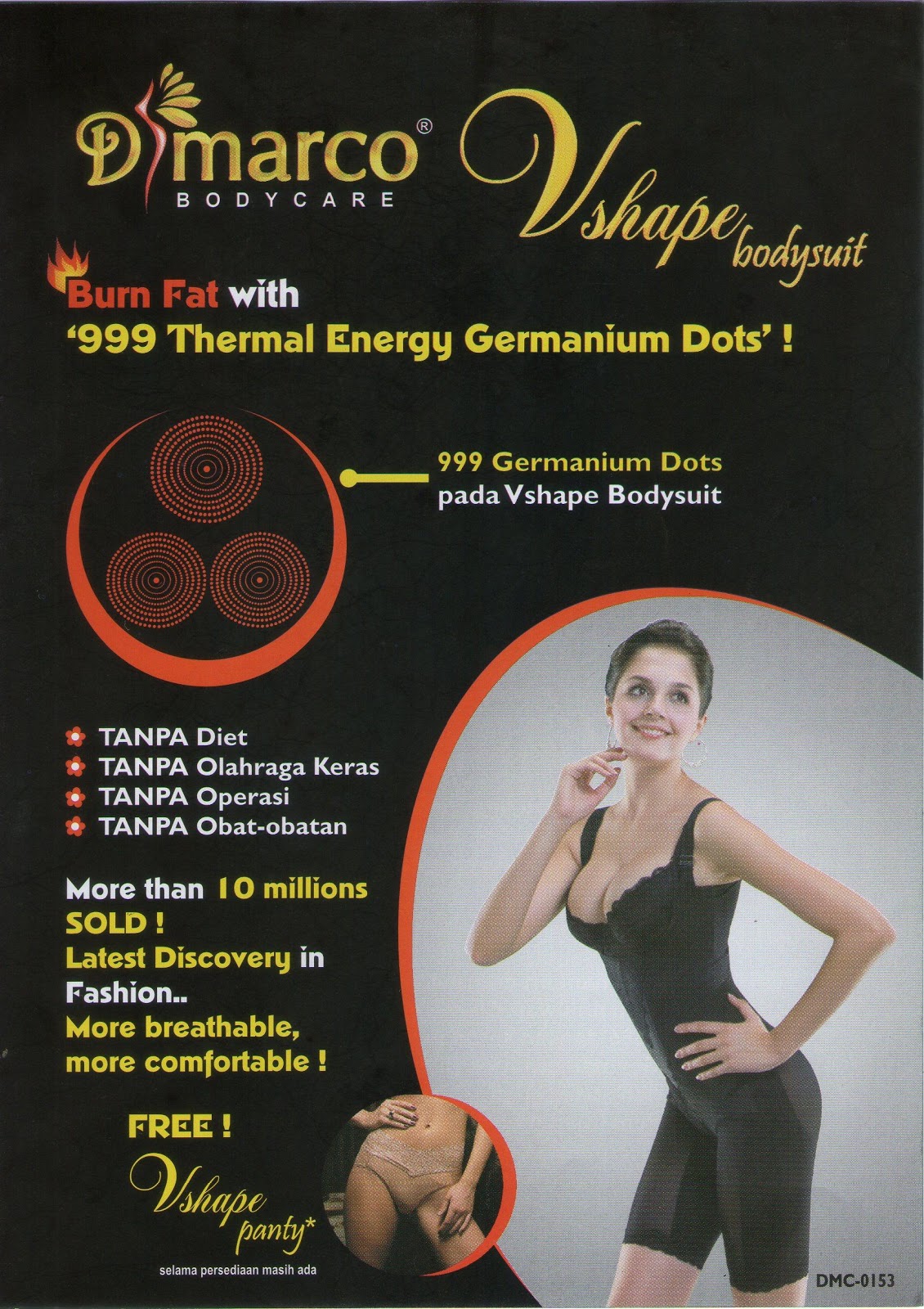 Gogomall Vshape Bodysuit