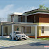 Modern contemporary home elevations