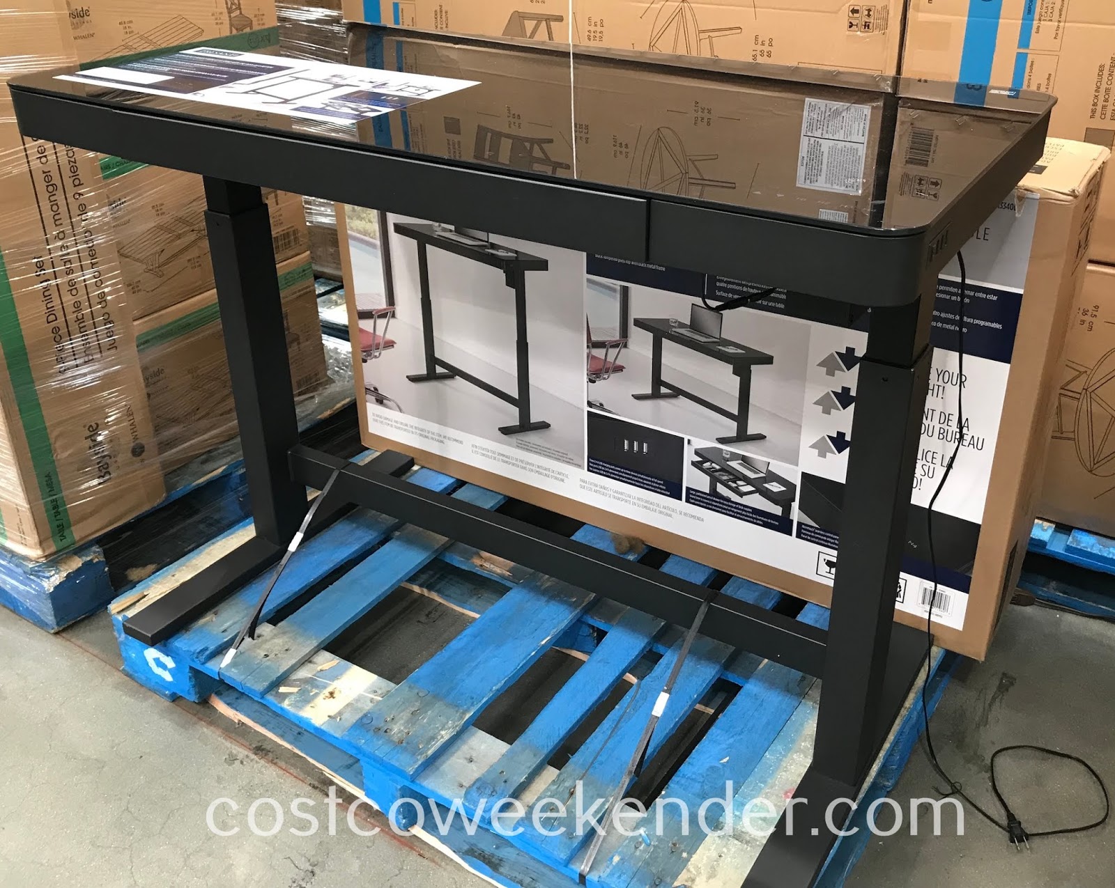 Tresanti Adjustable Height Desk Costco Weekender