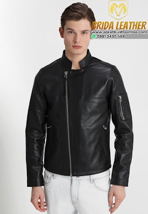 Harga Jaket Kulit Asli Domba Super Garut Pria Hitam Terbaru Brida Leather Harga Jaket Kulit Asli Domba Super Garut Pria Hitam Terbaru Brida Leather