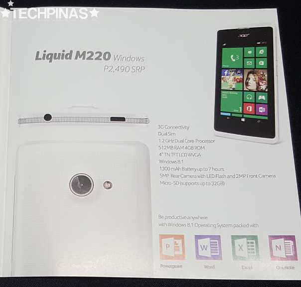 Acer Liquid M220