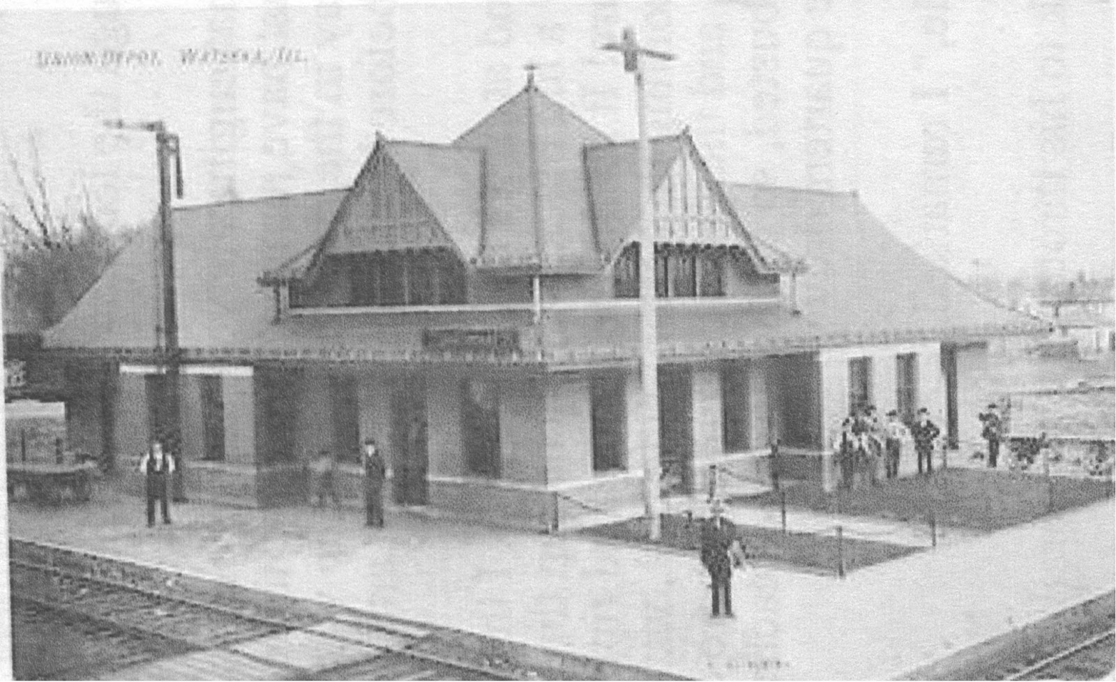 Towns and Nature Watseka, IL Union Depot C&EI and TP&W