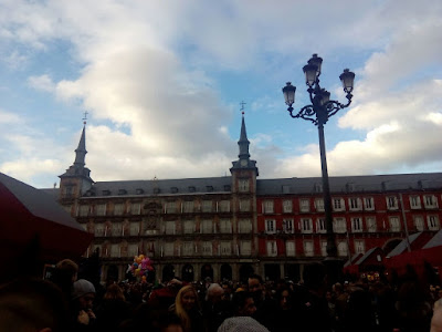 Mercado de Navidad en la Plaza Mayor, Madrid Mercado de Navidad en la Plaza Mayor, Madrid