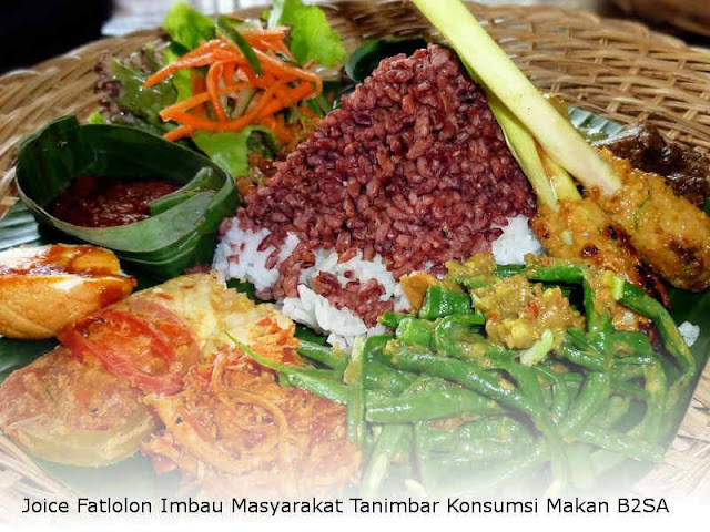 Joice Fatlolon Imbau Masyarakat Tanimbar Konsumsi Makan B2SA Joice Fatlolon Imbau Masyarakat Tanimbar Konsumsi Makan B2SA