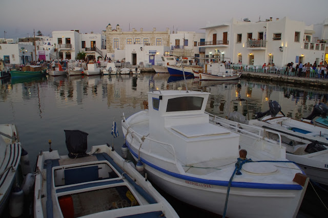 Dusk Naoussa Harbour Dusk Naoussa Harbour