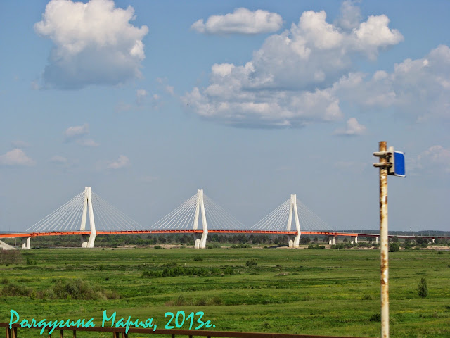Вантовый мост через оку