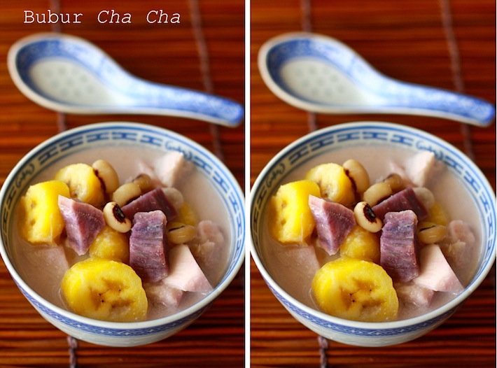 how to make bubur cha cha recipe by SeasonWithSpice.com