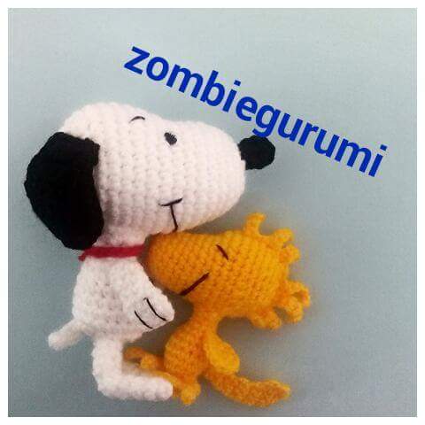 Amigurumis: Patron gratis... Woodstock amigurumi