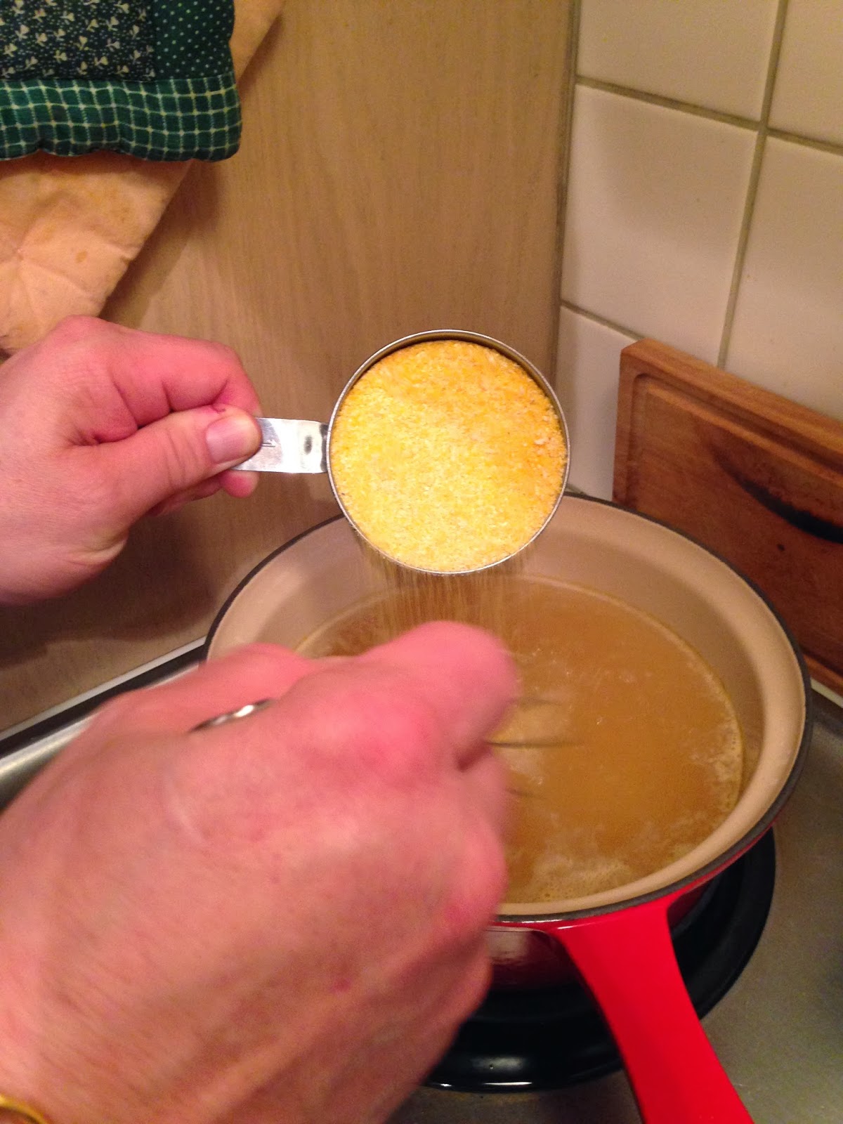 The Swedish Chef Spicy Shrimp and Grits