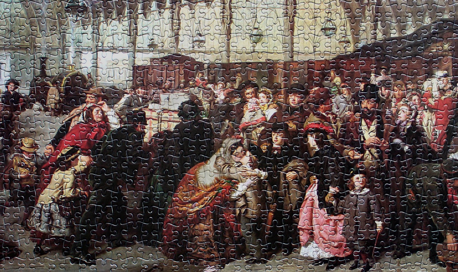 Steam Trains And Jigsaw Puzzles William Powell Frith R A