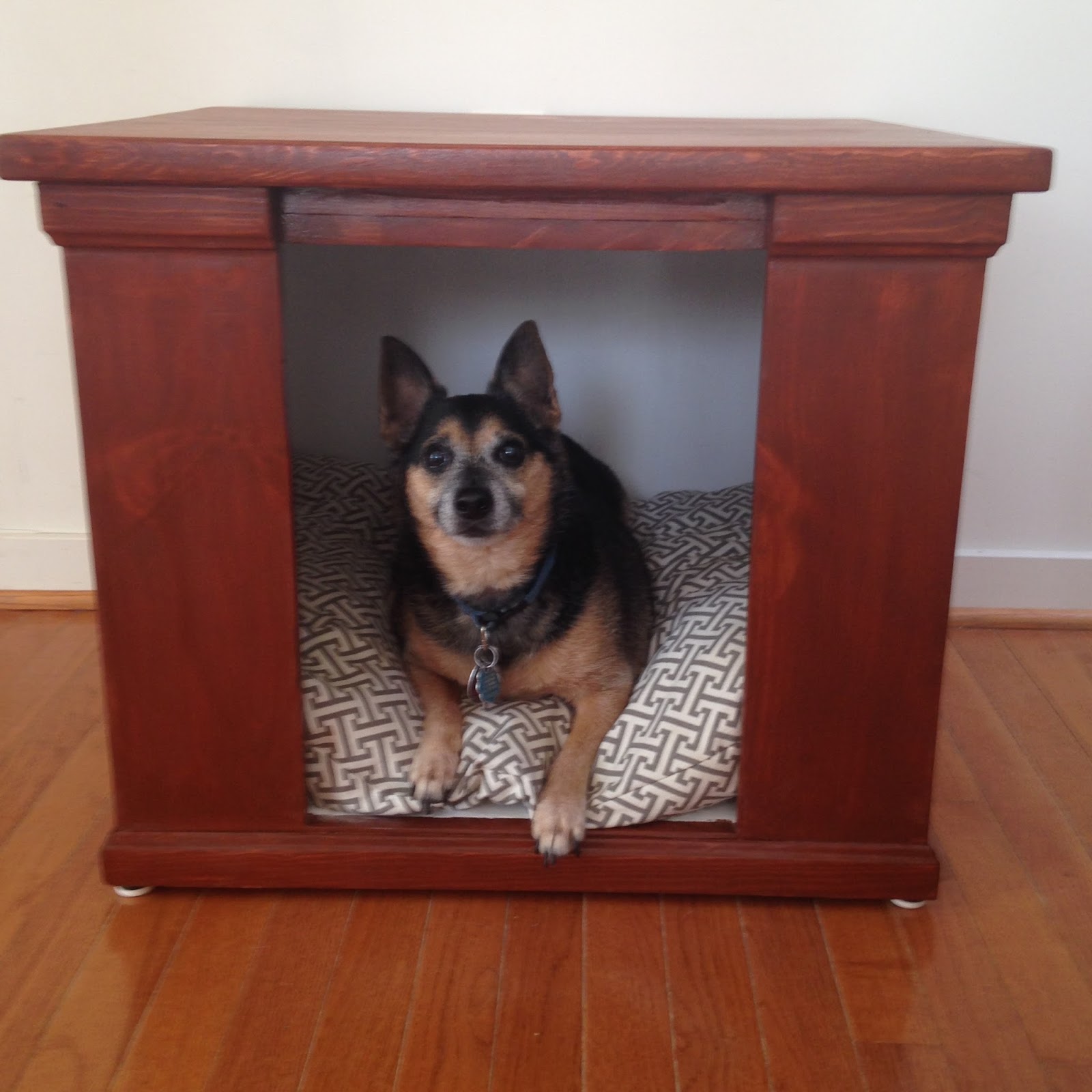 Refurbishing From The Heart Dog bed end table
