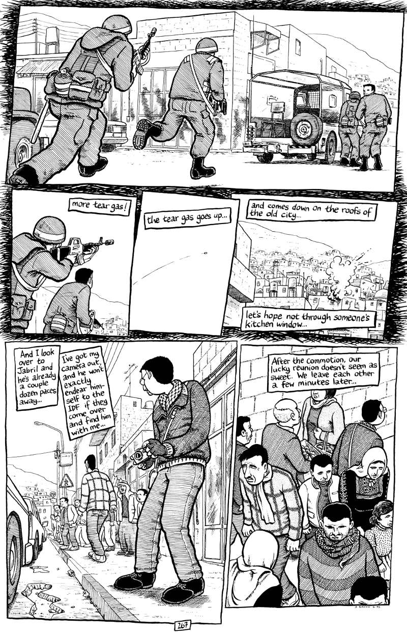 Page 267 Chapter 9 of Joe Sacco Palestine Online