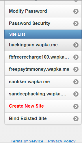 Wapka Create Account