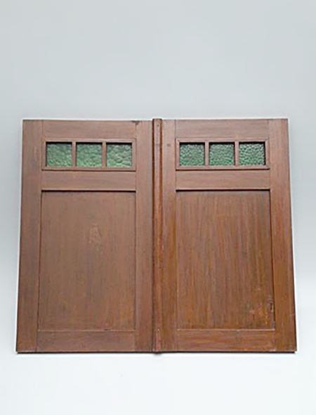 STUDIO ANTIQUE: PINTU JENDELA KECIL KOMBINASI KACA ES - PINTU - JENDELA