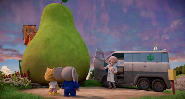 La increíble historia de la pera gigante (2017) HD 1080p Latino 