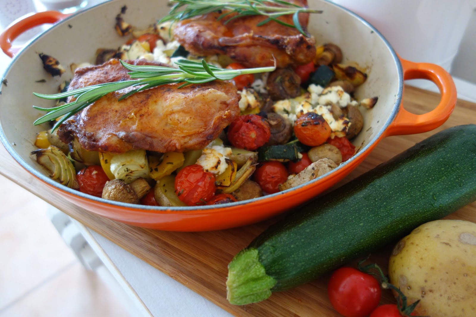Groni&amp;#39;s Kitchen: Ofengemüse mit Kartoffeln und Ziegenkäse