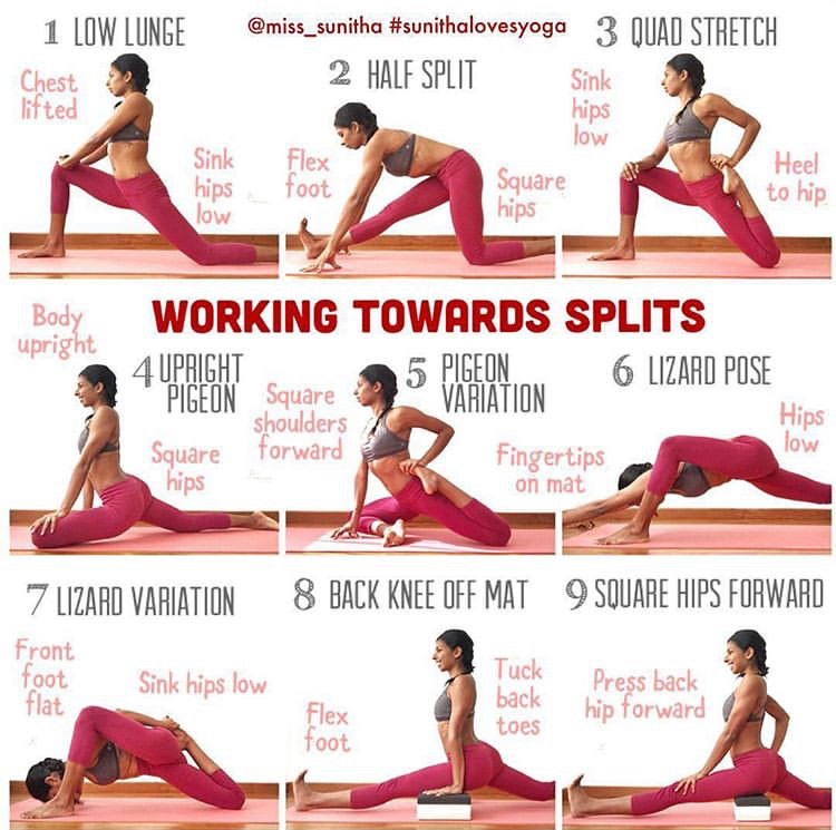 Half Hanumanasana
