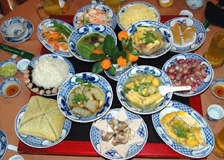 Mâm cơm tết người Miền Bắc Mâm cơm tết người Miền Bắc
