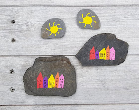 DIY: Ein Steinmemory für Kinder aus bemalten Steinen. Die Steine für das Memory haben wir mit den Kindern zusammen bemalt.