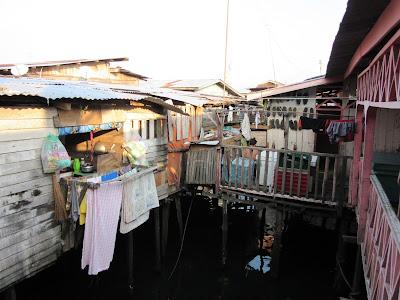 Casas flotantes de Semporna
