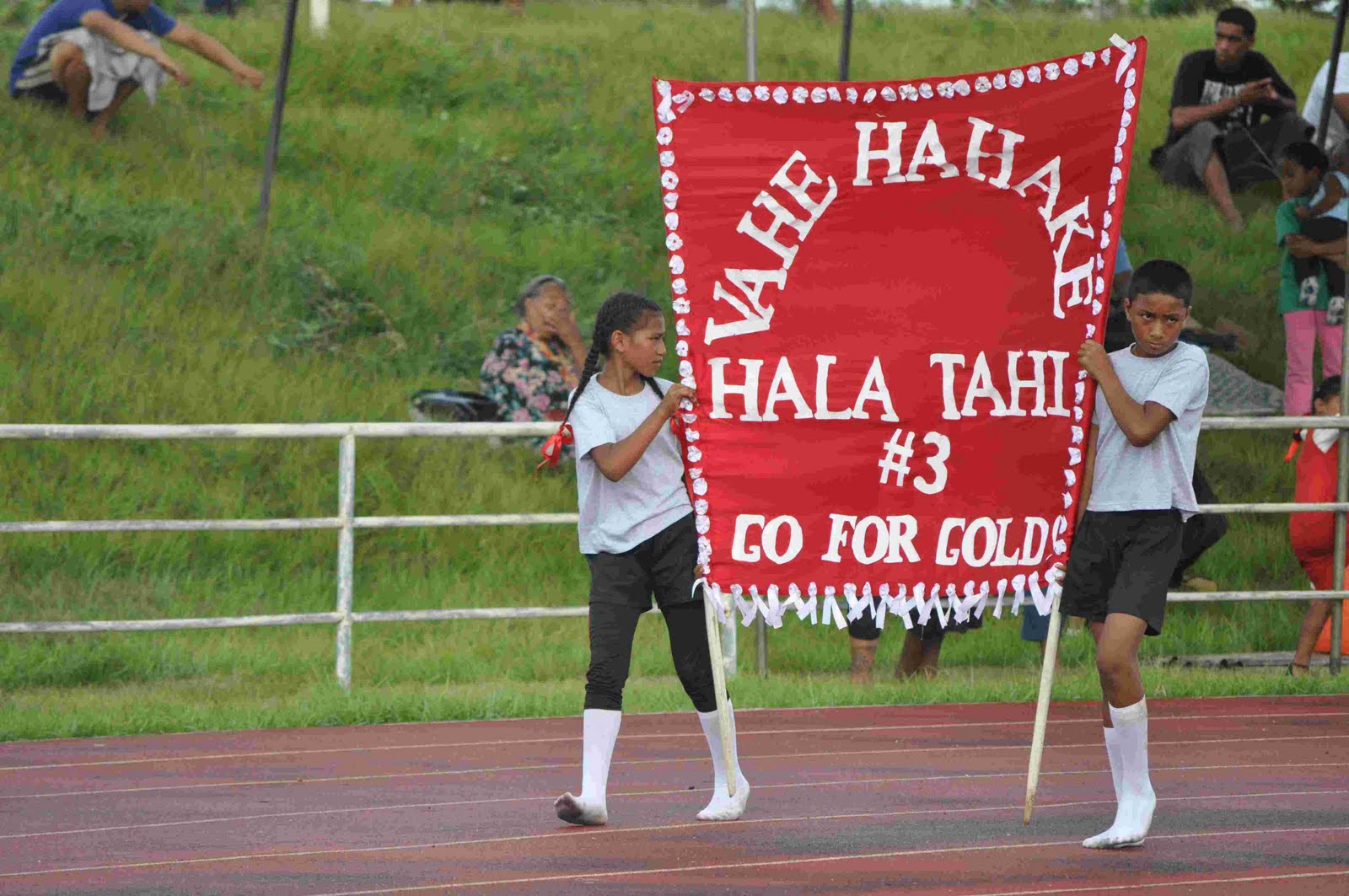 The Quirke Tribe Vahe Hihifo District Atheletics Day the March Past