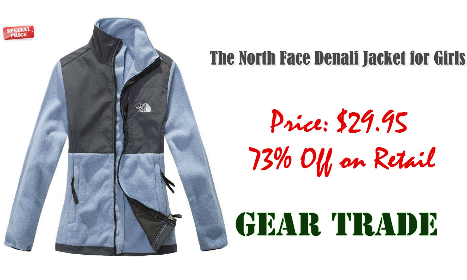 youth north face denali jacket