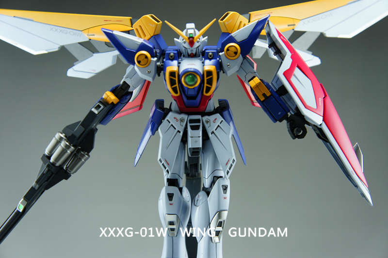 GUNDAM GUY: MG 1/100 XXXG-01W Wing Gundam - Painted Build