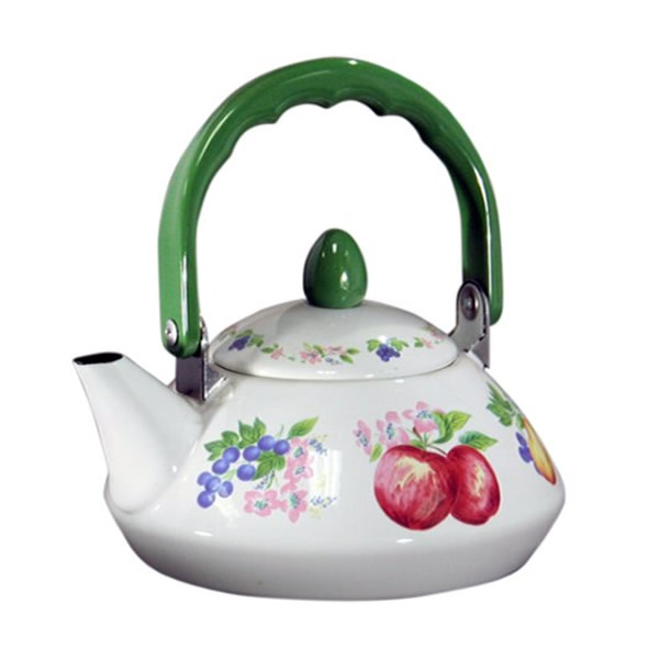 StrawBerry TaGs CORELLE® Coordinates® Chutney 1.2qt Tea Kettle