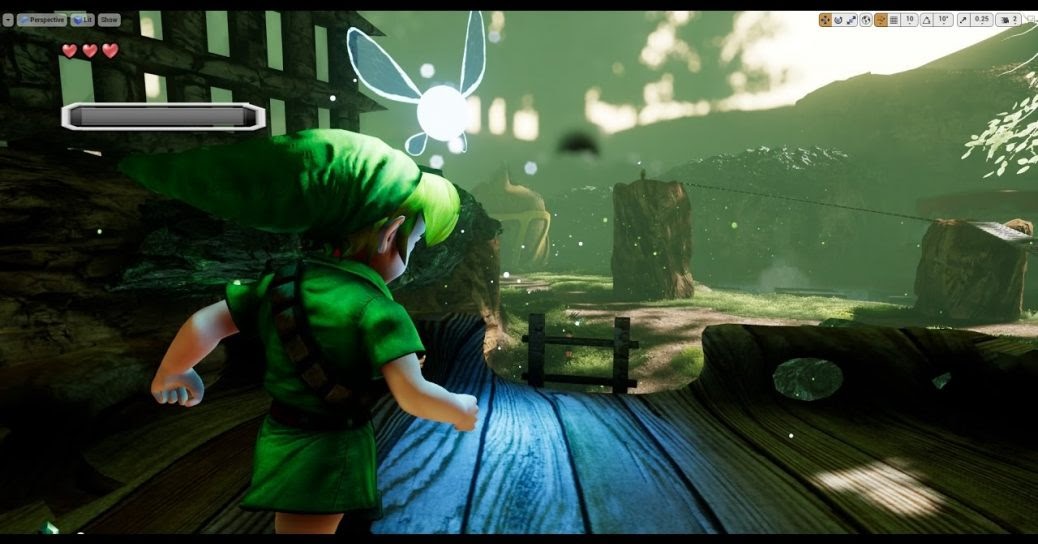 Speedy Freaks The Legend of Zelda Ocarina Of Time’s Kokiri Forest