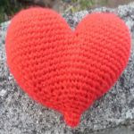 patron gratis corazon amigurumi | free pattern amigurumi heart